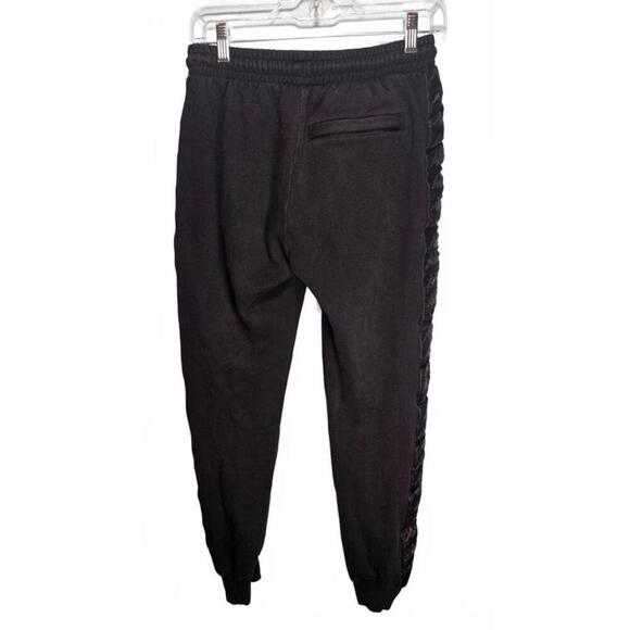 Kappa Men's Black Athletic Joggers with Logo Size Small - Picture 2 of 9